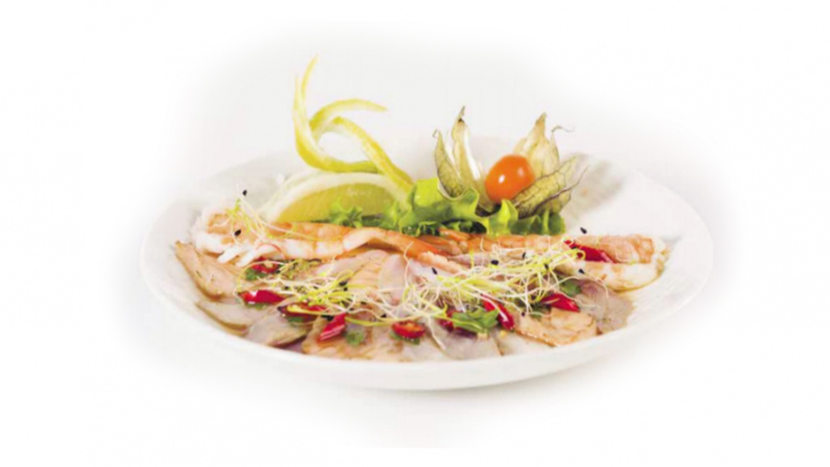 Carpaccio misto scottato