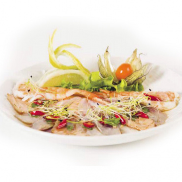 Carpaccio misto scottato